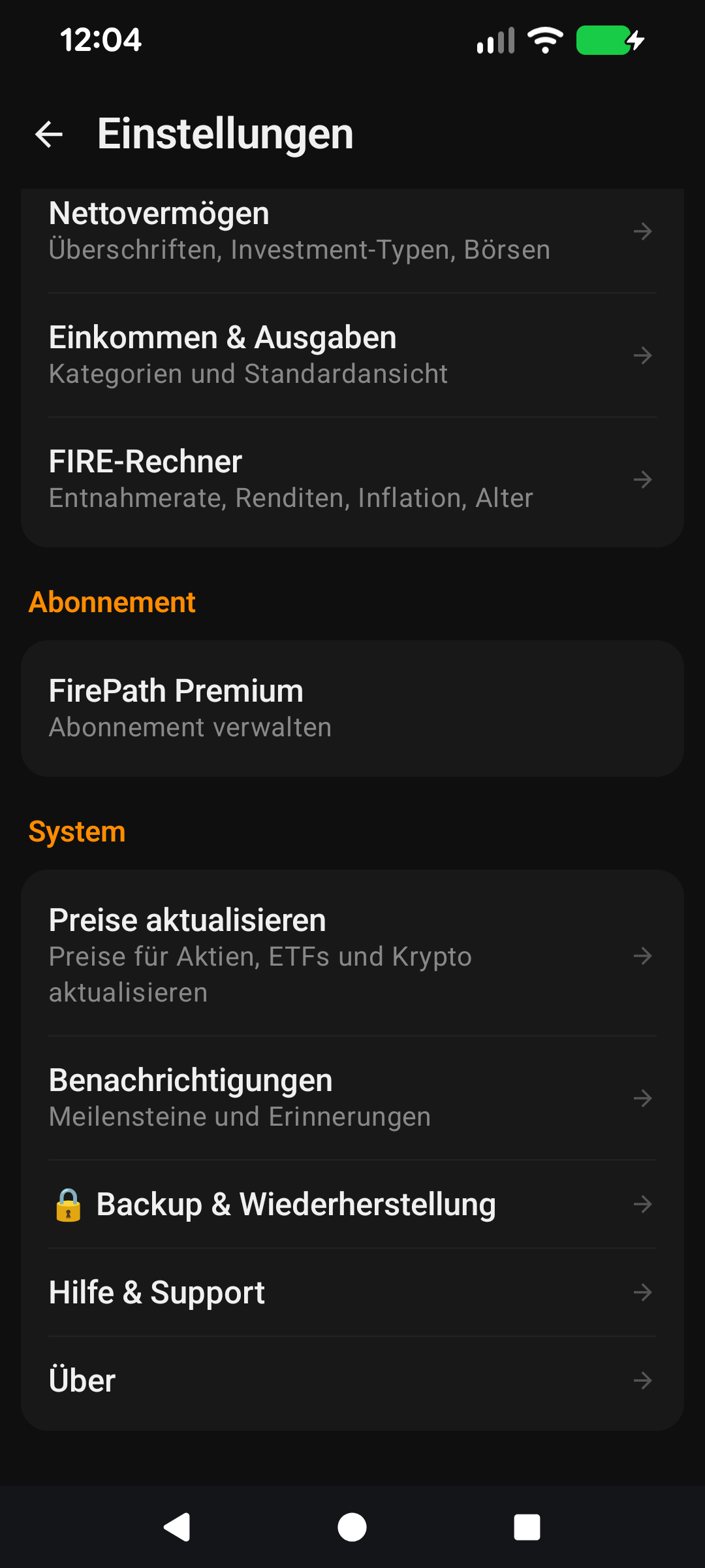 Google Drive App-Daten-Bereich mit versteckter FirePath-Sicherung